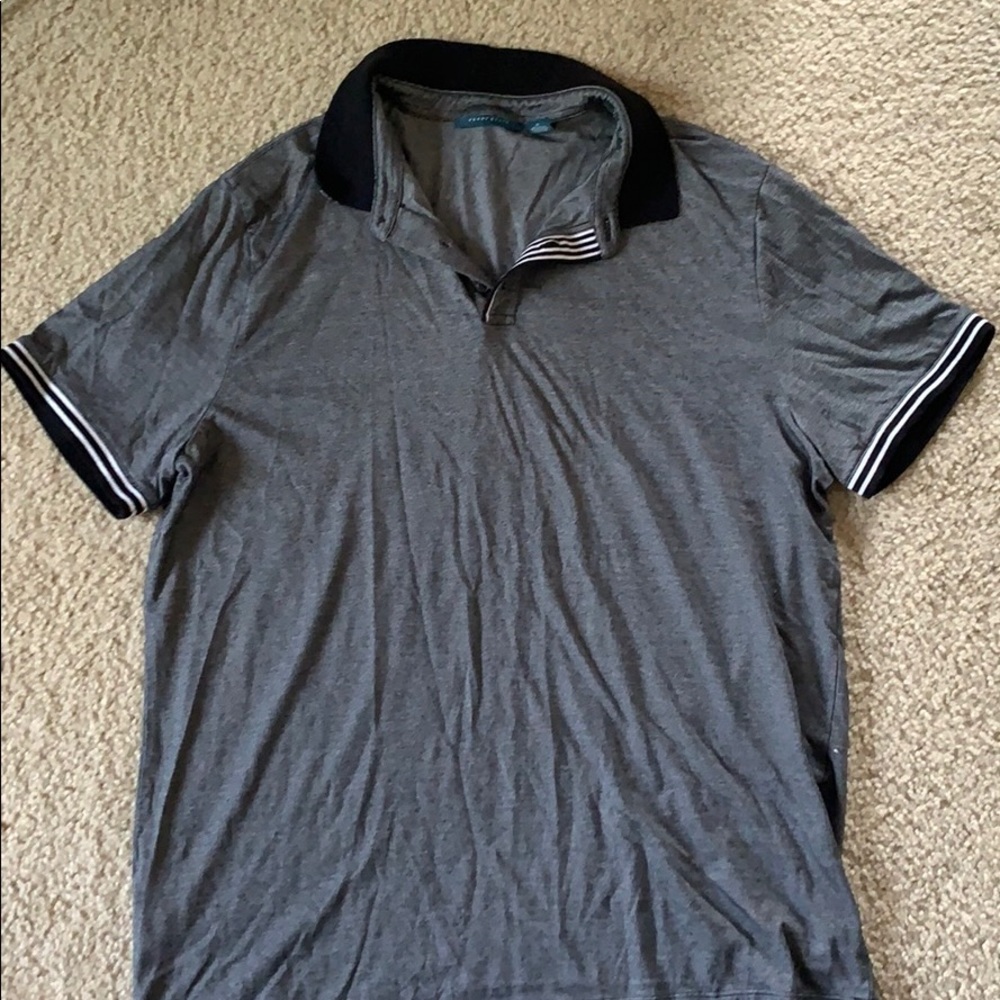 Perry Ellis black large polo